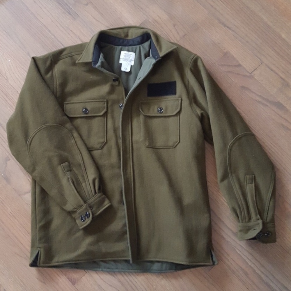 Woolrich Government Issue %100 Wool Utility Jacket